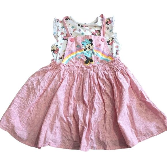 Disney Dosmin Minnie Midi Dress Overall Anak Perempuan main image 1